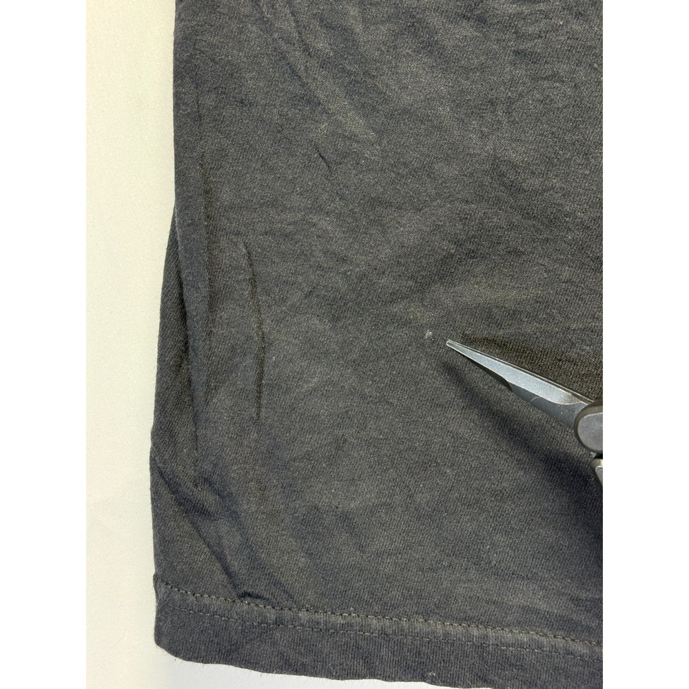 VTG Bayside The True American Made Tee Shirt Mens Small Black United States Navy - Picture 8 of 8